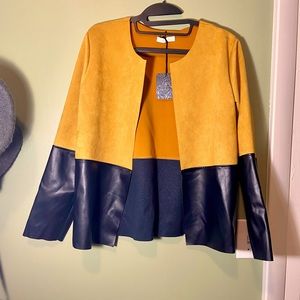 Leather jacket from Italy